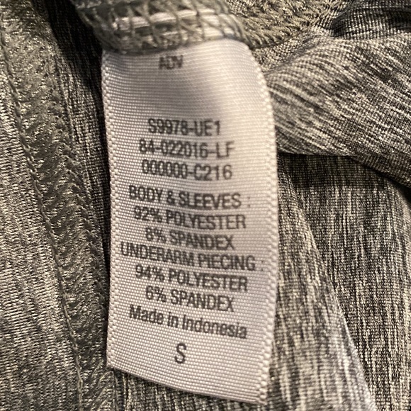 Champion EUC DuoDry Gray USA Active Patriotic Workout Shirt - Picture 4 of 4